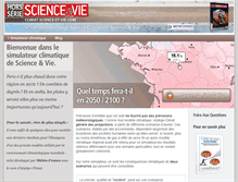 Tablet Screenshot of climat.science-et-vie.com